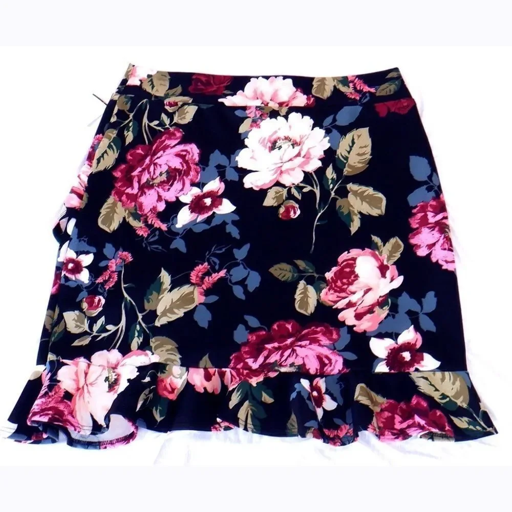 Silhouette Floral Skirt Wardrobe Builder - Picture 2 of 3